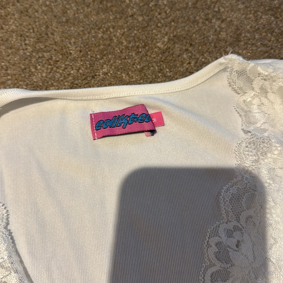 Edikted white long sleeve - Picture 2 of 2